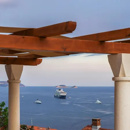 빌라 Captain's View Seaview & Pool *