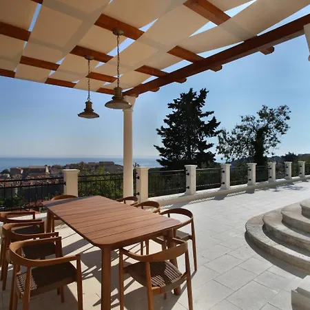 빌라 Captain's View Seaview & Pool *